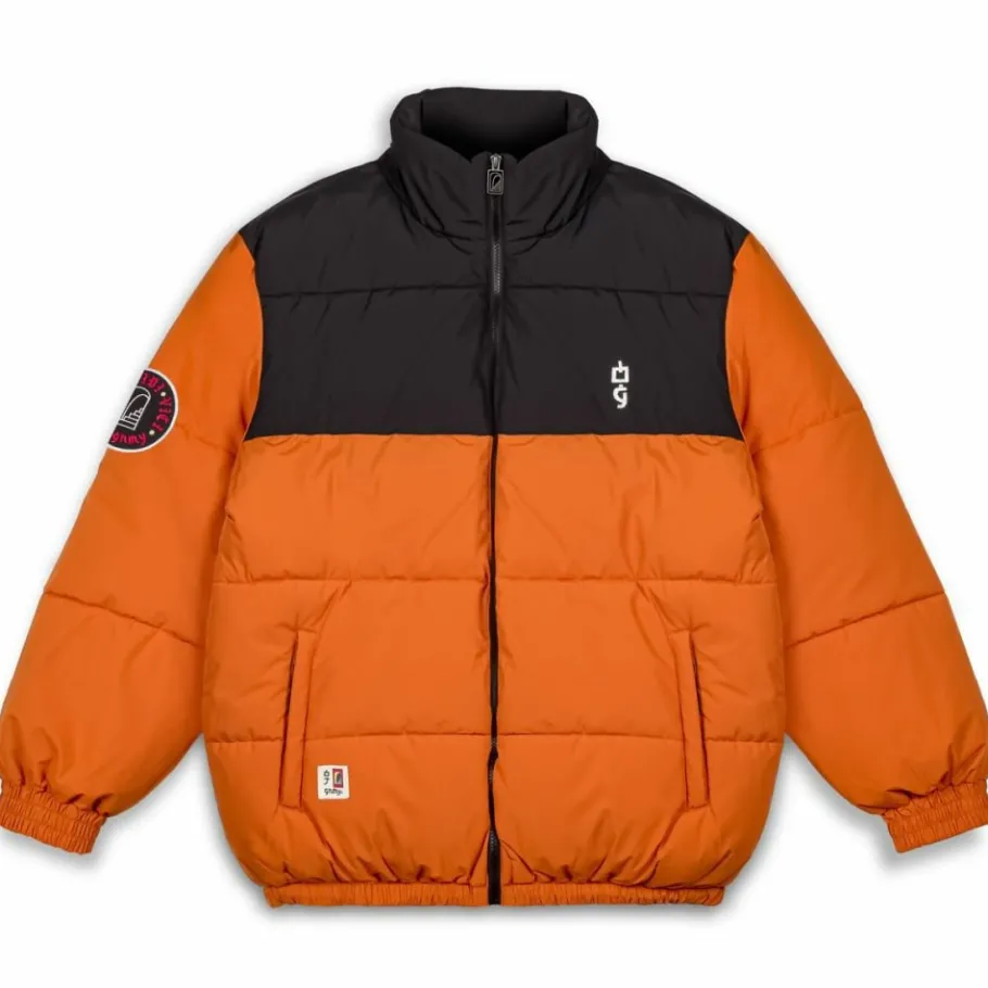 Grimey Abrigo Vita Deorum (Grmy X Oj) Puffer - Orange - Fw23 Flash Sale