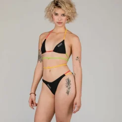 Grimey Bikini The Toughest Girl Bottom - Black - Spring 23 Best