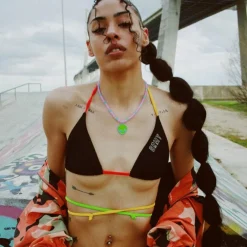 Grimey Bikini The Toughest Top - Black - Spring 23 Best