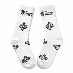 Grimey Calcetines Causing Panic Los Nite - White - Ss24 New