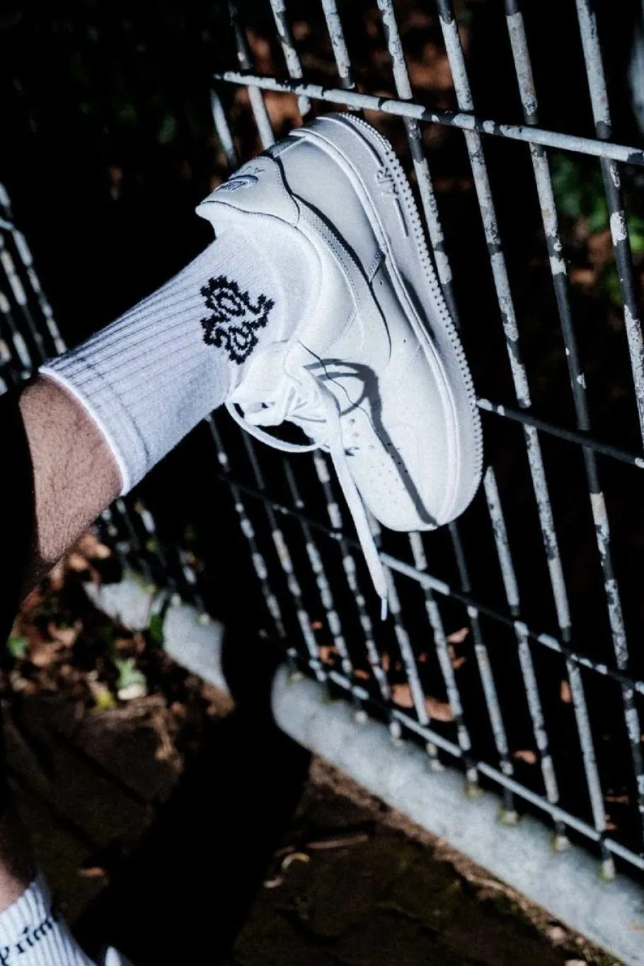 Grimey Calcetines Causing Panic Los Nite - White - Ss24 New