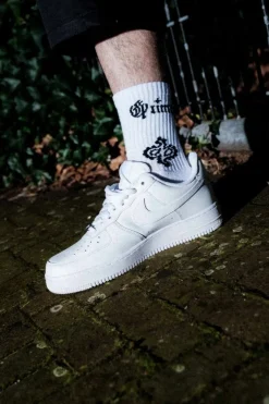 Grimey Calcetines Causing Panic Los Nite - White - Ss24 New