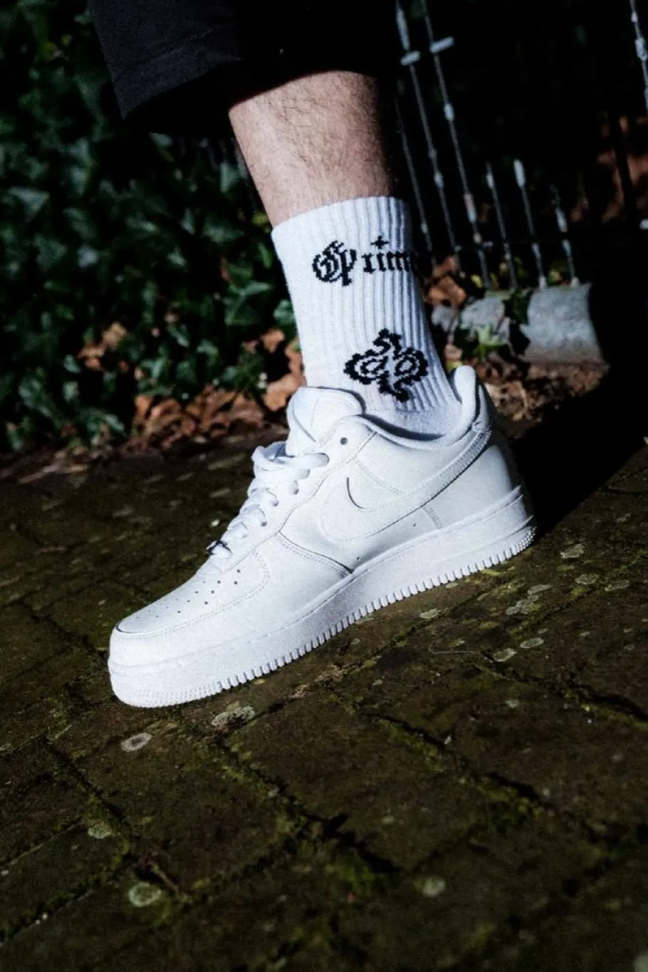 Grimey Calcetines Causing Panic Los Nite - White - Ss24 New