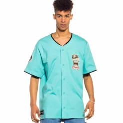 Grimey Camiseta De Baseball Day Dreamer - Blue- Spring 22 Cheap