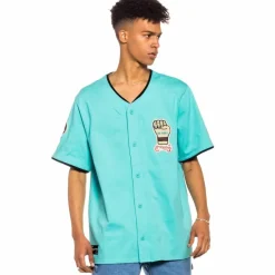 Grimey Camiseta De Baseball Day Dreamer - Blue- Spring 22 Cheap