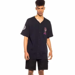 Grimey Camiseta De Baseball Day Dreamer - Black- Spring 22 Flash Sale
