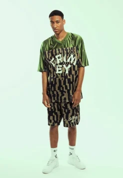 Grimey Camiseta De Football Lucky Dragon Mesh - Green - Ss24 Clearance