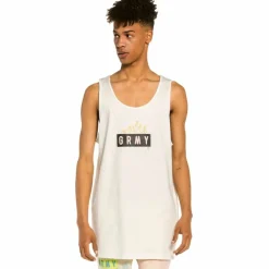 Grimey Camiseta De Tirantes "Trespass" - White - Summer 22 Cheap