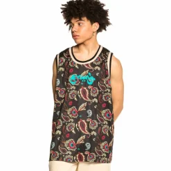 Grimey Camiseta De Tirantes "Hope Unseen" All Over Print Mesh - Black - Summer 21 Shop