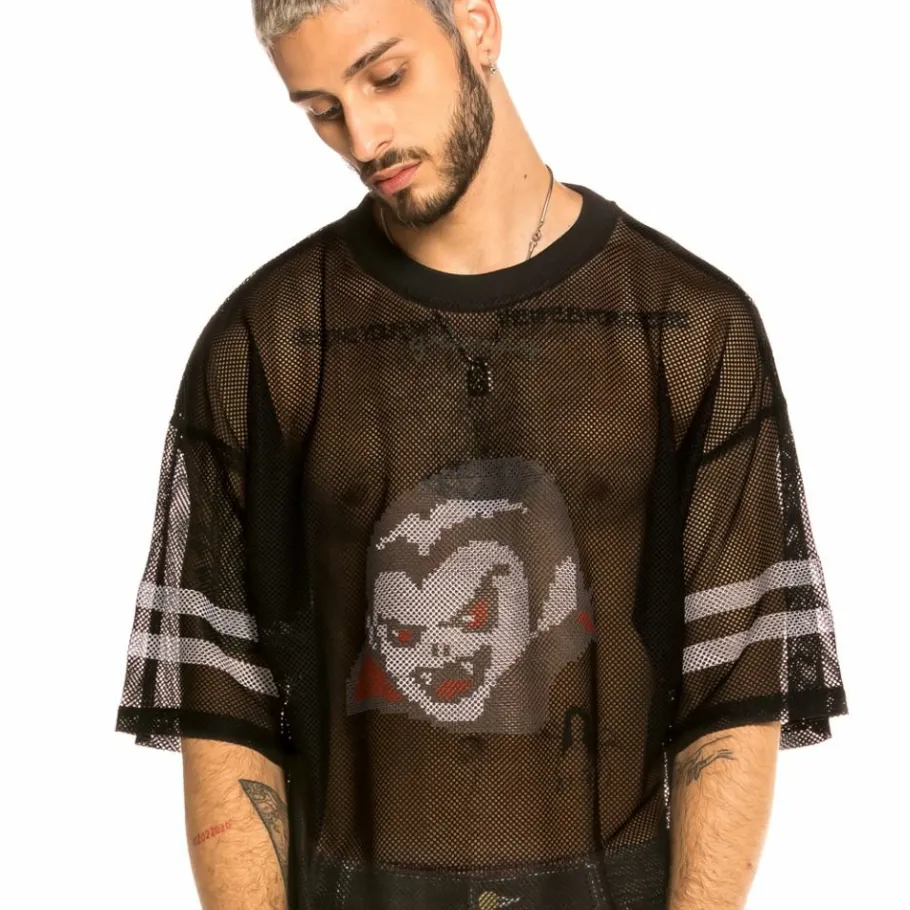 Grimey Camiseta Arch Rival Polymesh Fw20 Black Cheap
