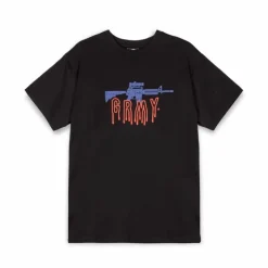 Grimey Camiseta Back At You Regular - Black - Fw23 Cheap