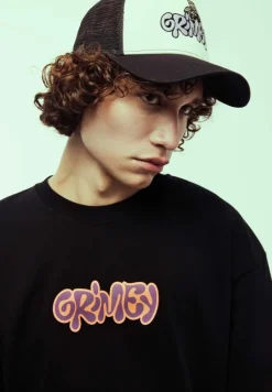 Grimey Camiseta Bloodsucker Oversized Heavyweight - Black -Ss24 Online