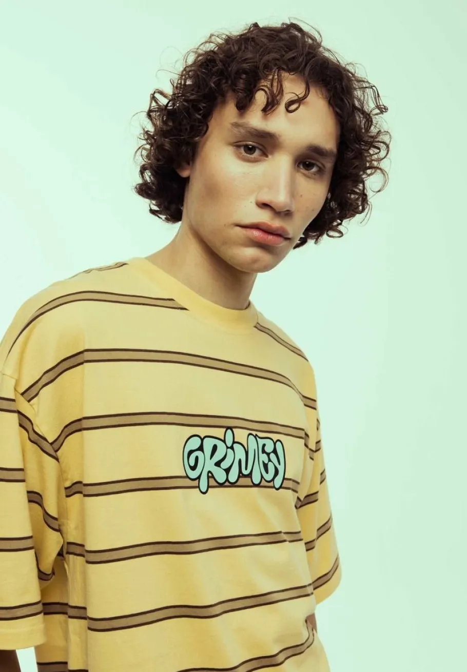 Grimey Camiseta Bloodsucker Oversized - Yellow - Ss24 Best Sale