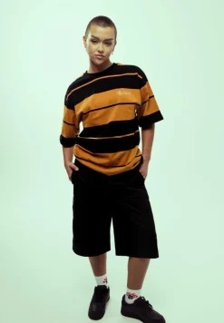 Grimey Camiseta Causing Panic Oversized - Orange - Ss24 Fashion