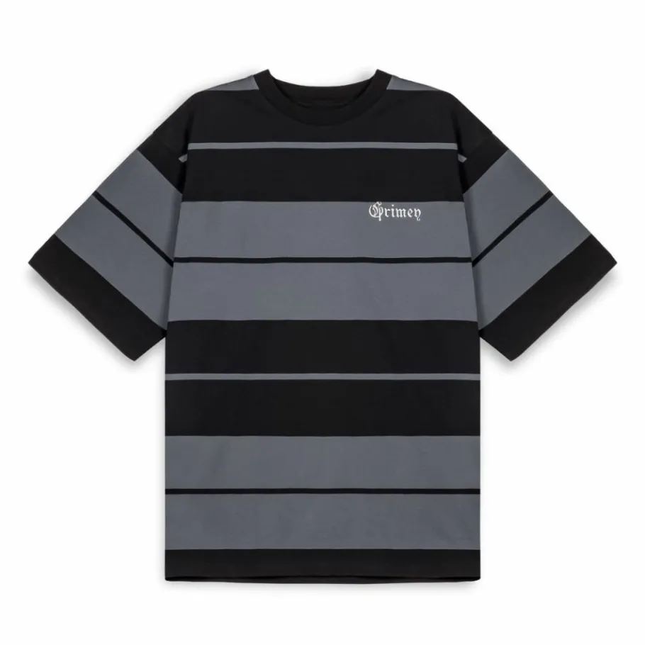 Grimey Camiseta Causing Panic Oversized - Grey - Ss24 New