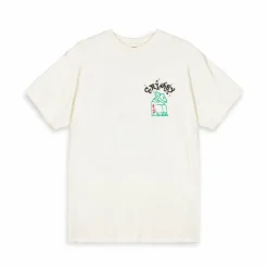 Grimey Camiseta Causing Panic The Charleston Blvd Regular - White - Ss24 Sale