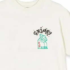 Grimey Camiseta Causing Panic The Charleston Blvd Regular - White - Ss24 Sale