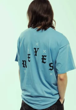 Grimey Camiseta Causing Panic The Mecha Regular - Blue - Ss24 Cheap