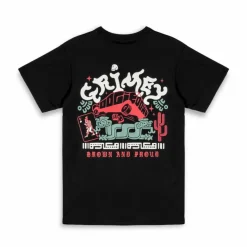 Grimey Camiseta Causing Panic The Charleston Blvd - Black - Ss24 Store