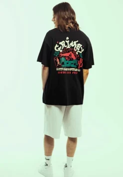 Grimey Camiseta Causing Panic The Charleston Blvd - Black - Ss24 Store