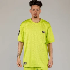 Grimey Camiseta Cloven Tongues Mesh - Fluor Lime - Summer 23 Hot