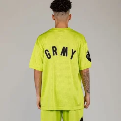 Grimey Camiseta Cloven Tongues Mesh - Fluor Lime - Summer 23 Hot