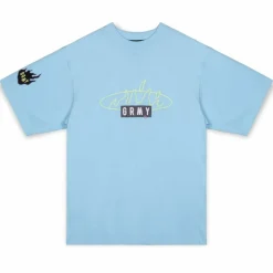 Grimey Camiseta Cloven Tongues Oversized - Blue - Summer 23 Shop