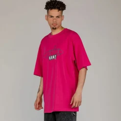 Grimey Camiseta Cloven Tongues Oversized - Red - Summer 23 Clearance