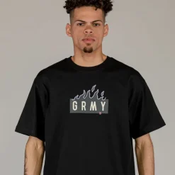 Grimey Camiseta Cloven Tongues Grmy Regular - Black - Summer 23 Cheap
