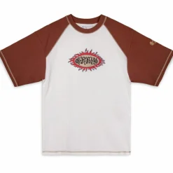 Grimey Camiseta Fire Route Bicolor - White - Spring 23 Cheap