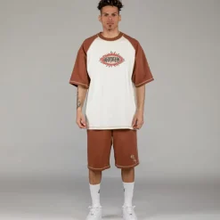 Grimey Camiseta Fire Route Bicolor - White - Spring 23 Cheap