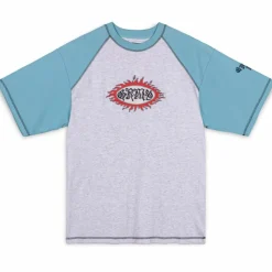 Grimey Camiseta Fire Route Bicolor Oversized - Blue - Spring 23 Discount