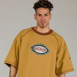 Grimey Camiseta Fire Route Oversized - Brown - Spring 23 Hot