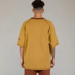 Grimey Camiseta Fire Route Oversized - Brown - Spring 23 Hot