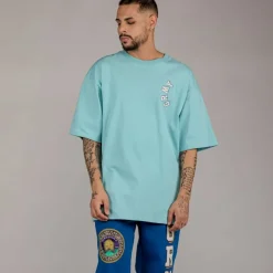 Grimey Camiseta Hive Heavyweight - Blue - Fall 22 Online