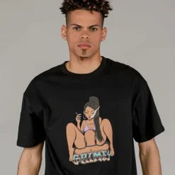 Grimey Camiseta La Mujer - Negra - Primavera 23 Cheap