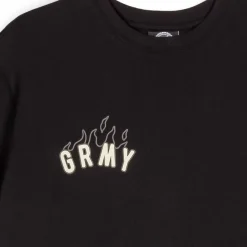Grimey Camiseta Les Colonies Regular - Black - Fw23 Cheap