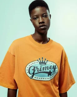 Grimey Camiseta Madrid Oversized Heavyweight - Orange - Fw23 Online