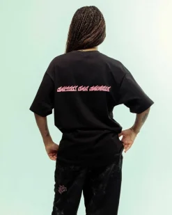 Grimey Camiseta Melted Stone Oversized - Black - Fw23 Shop