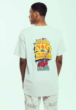 Grimey Camiseta Mighty Harmonist Nautica X Grmy - Sport Grey - Ss24 Shop