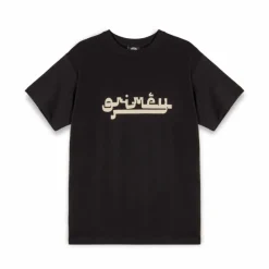 Grimey Camiseta Nablus Stones Regular - Black - Fw23 Fashion