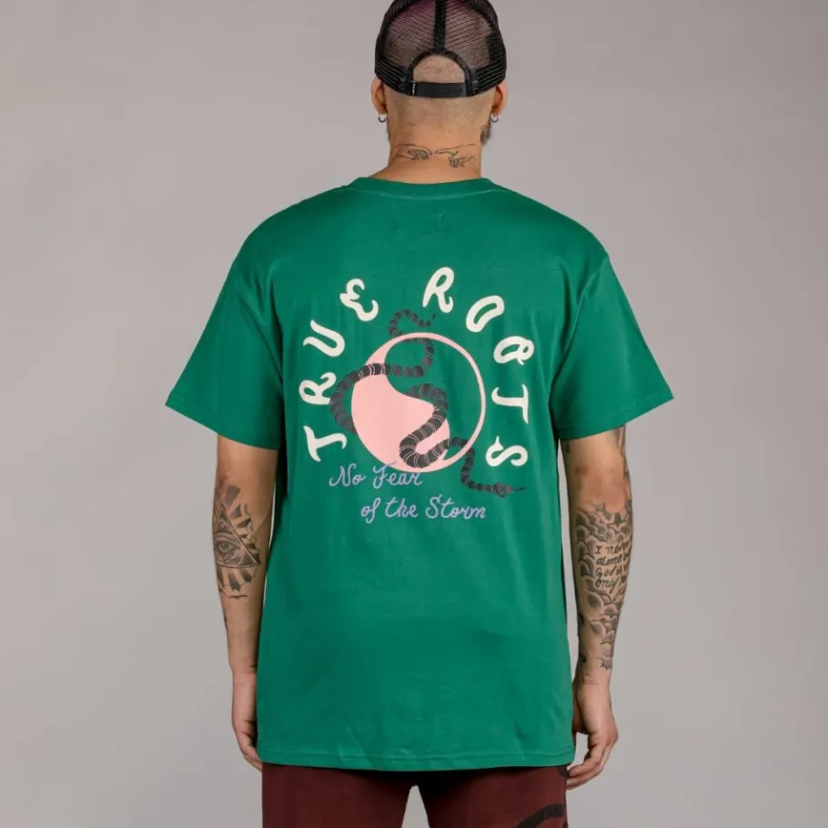 Grimey Camiseta "Snipes X True Roots" - Green - Fall 22 Outlet