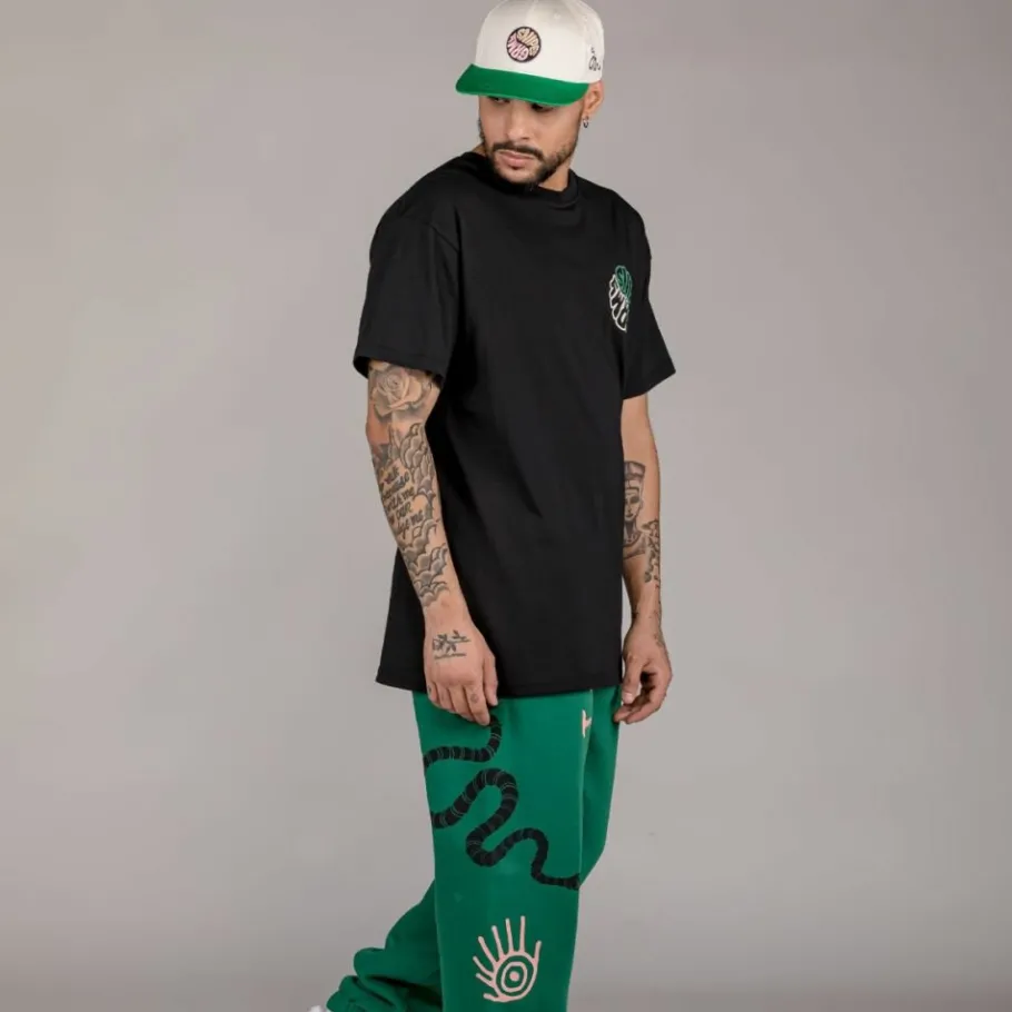 Grimey Camiseta "Snipes X True Roots" - Black - Fall 22 New