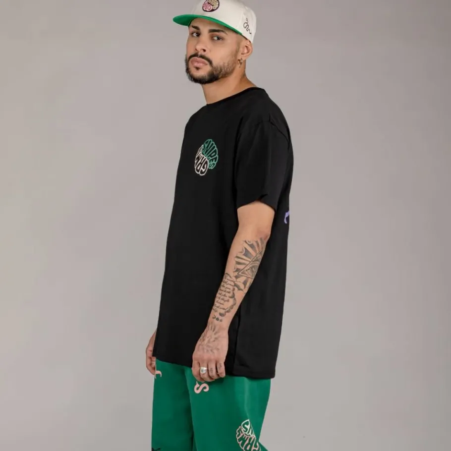 Grimey Camiseta "Snipes X True Roots" - Black - Fall 22 New
