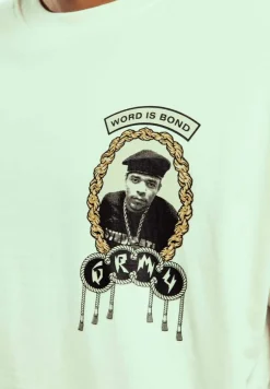 Grimey Camiseta Supastar Regular - White - Ss24 Fashion