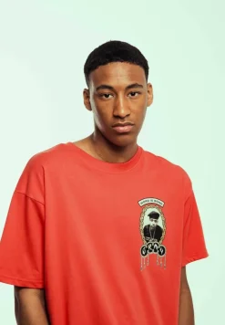 Grimey Camiseta Supastar Regular - Red - Ss24 Best Sale