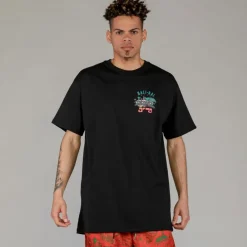 Grimey Camiseta The Bali-Hai Regular - Black - Spring 23 Flash Sale