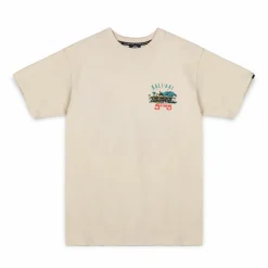 Grimey Camiseta The Bali-Hai - Cream - Spring 23 Clearance