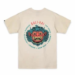 Grimey Camiseta The Bali-Hai - Cream - Spring 23 Clearance