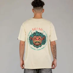 Grimey Camiseta The Bali-Hai - Cream - Spring 23 Clearance